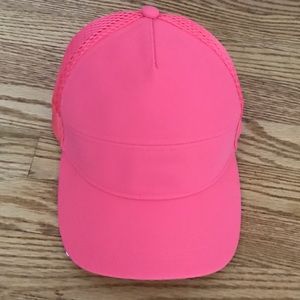 Pink Lululemon hat